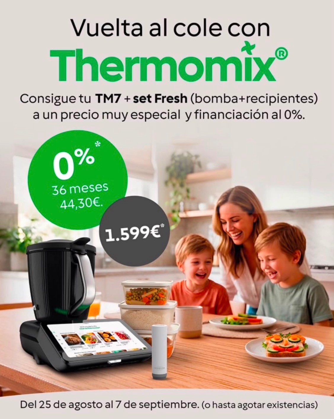 THERMOMIX TM7 Y SET FRESH al 0%