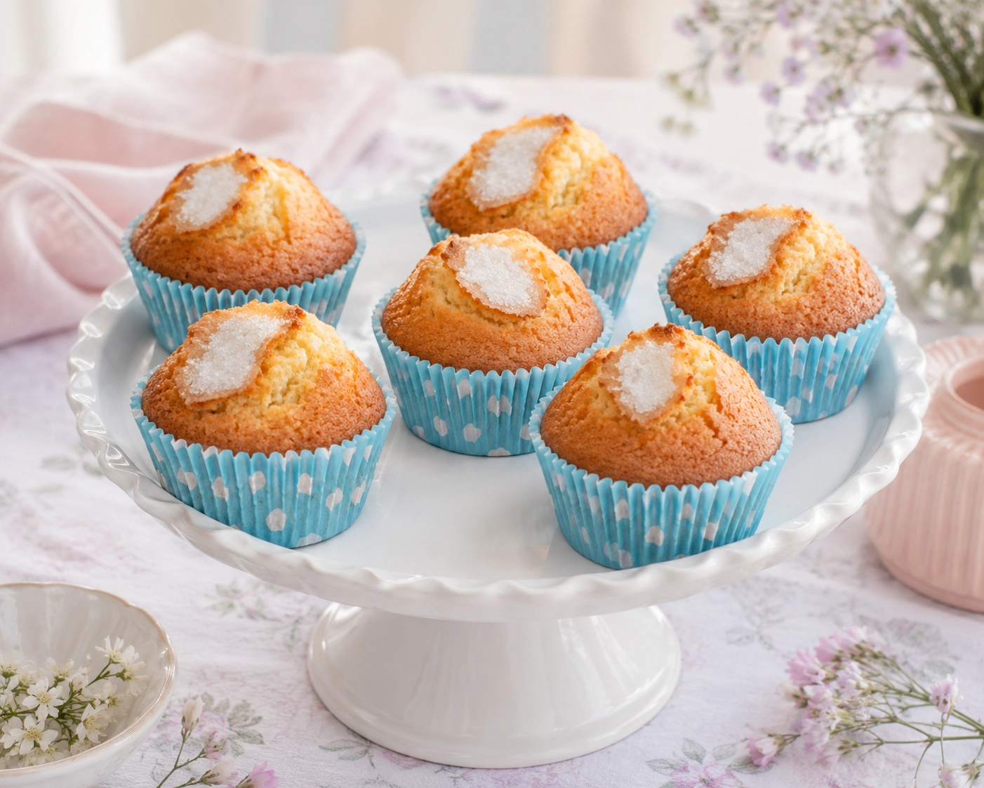Magdalenas de nata sin gluten con Thermomix: tiernas y deliciosas