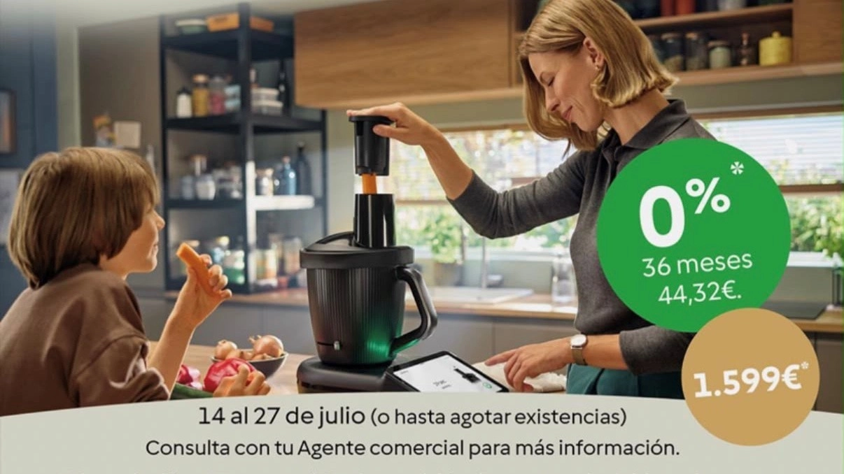 Thermomix + Accesorio cortador+Sin intereses, por solo 50€ más