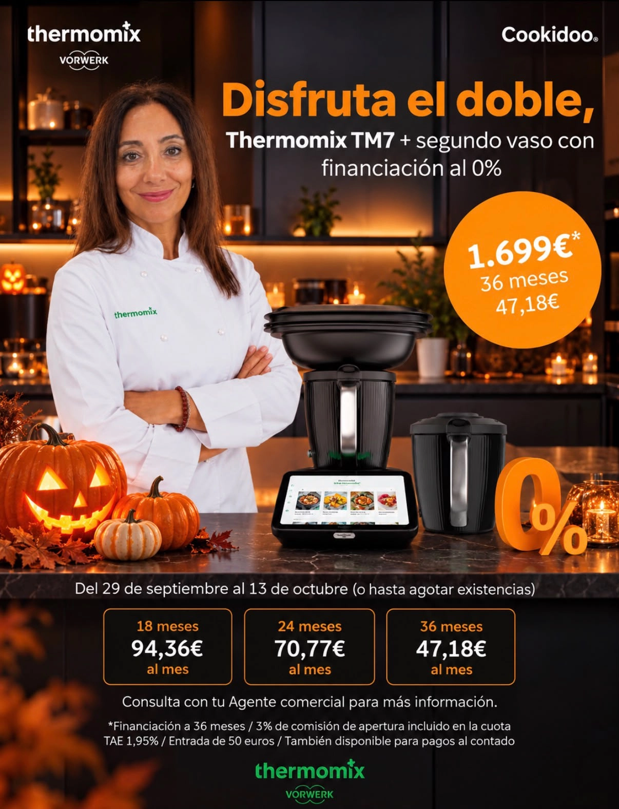 ¿Merece la pena comprar la Thermomix TM7 con segundo vaso en octubre de 2026? Guía de precios, financiación al 0% y recetas de otoño