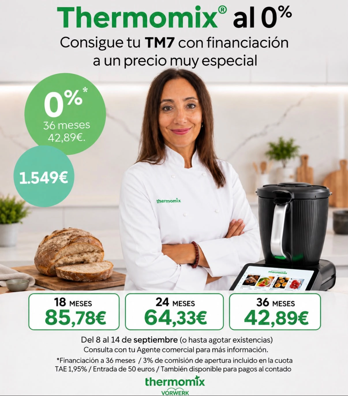 ¿Por qué seguir comprando pan industrial y precocinados en septiembre te cuesta más que la cuota de la Thermomix TM7? La auditoría definitiva del pan de agua y la comida real
