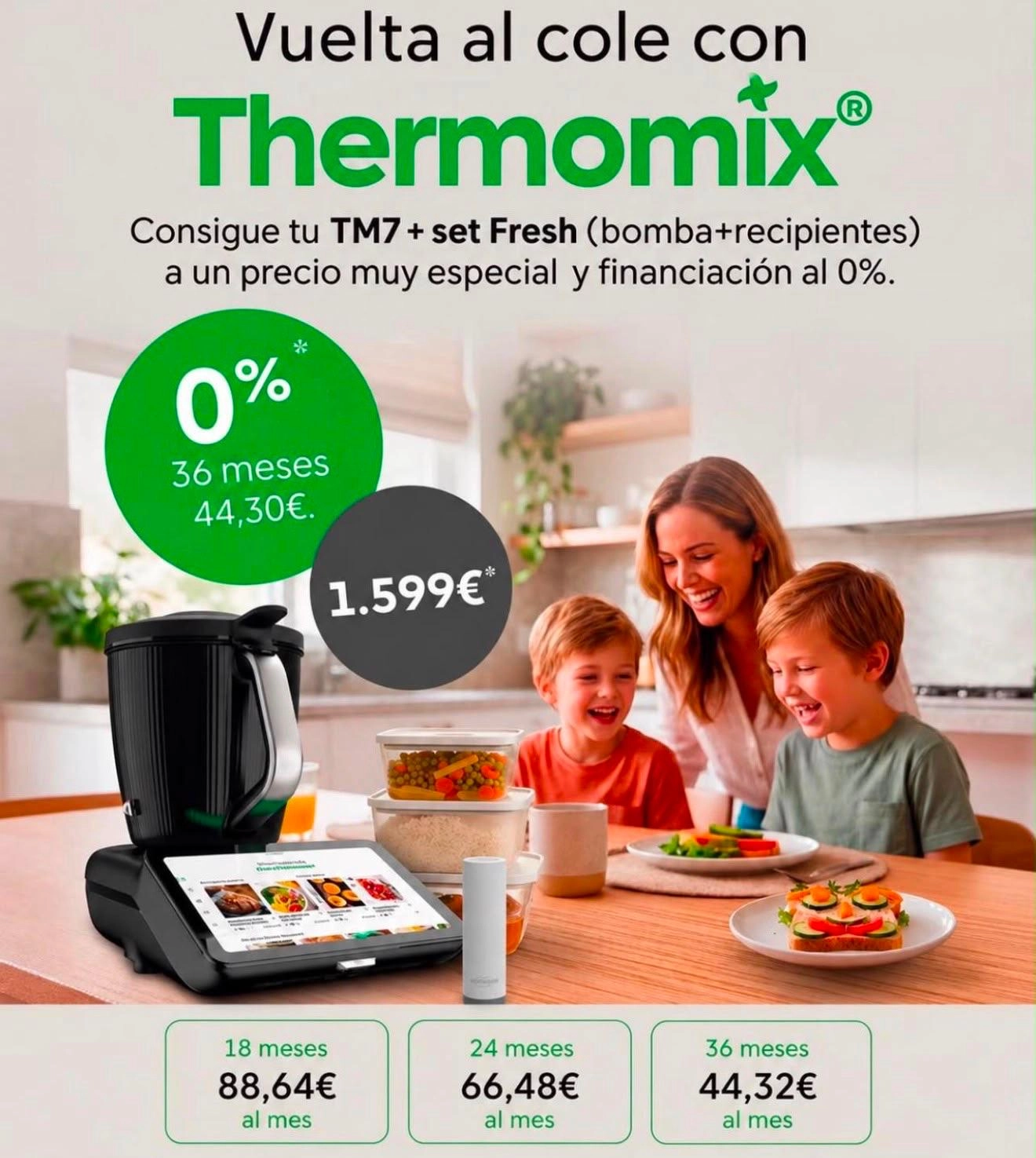 NUEVA PROMOCION THERMOMIX. COMPRA SIN INTERESES