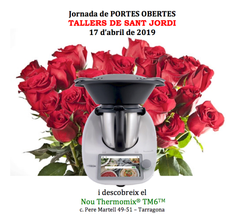 JORNADA DE PORTES OBERTES - TALLER DE SANT JORDI (17 d'abril)