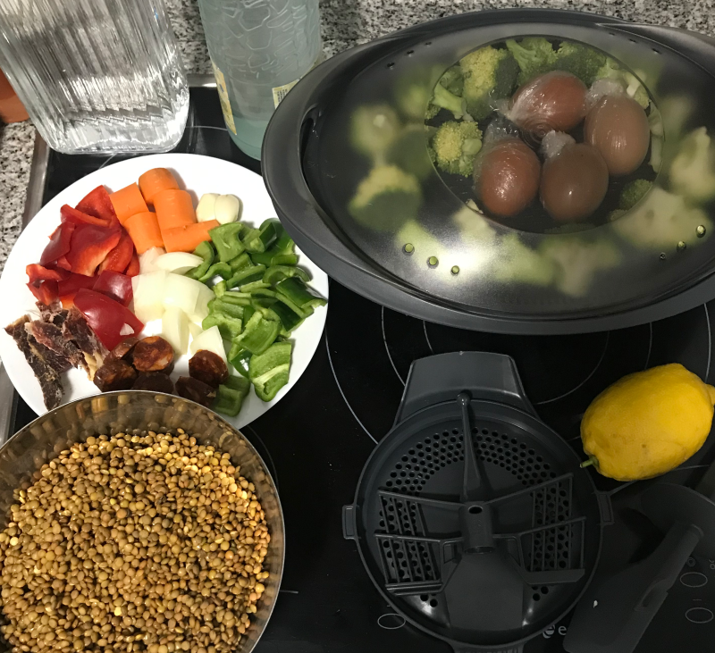 ¿CÓMO HACER VARIOS PLATOS A LA VEZ EN TU Thermomix® ?