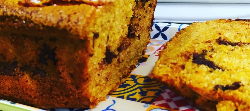 Cake integral de espelta con naranja, chocolate y nueces CON Thermomix® 