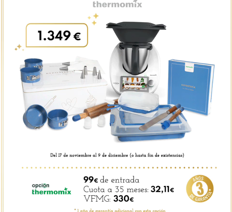 Thermomix® EDICIÓ DULCE NAVIDAD - 2020