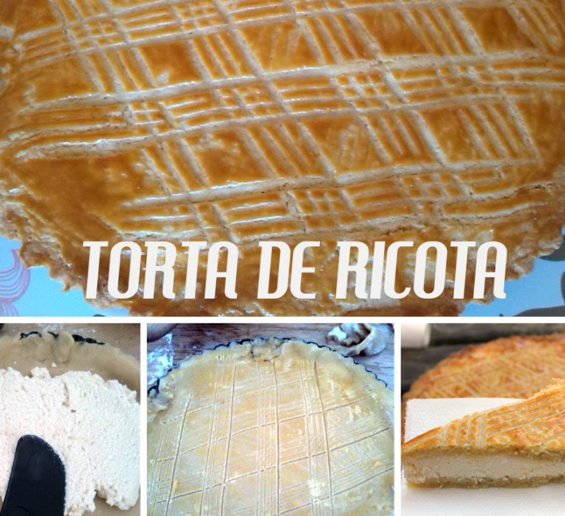 TORTA DE RICOTA (requesón) al estilo argentino