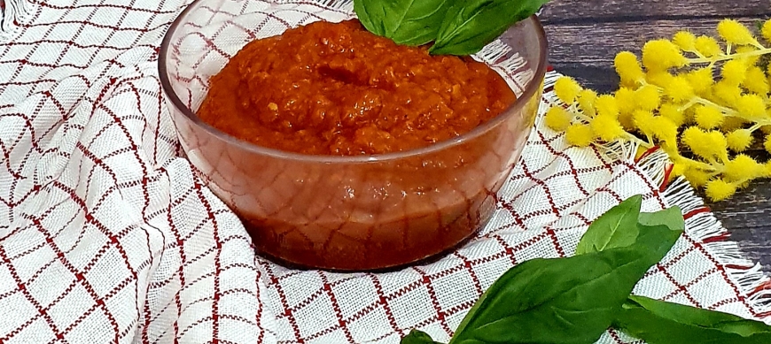 Salsa de tomate estilo italiano