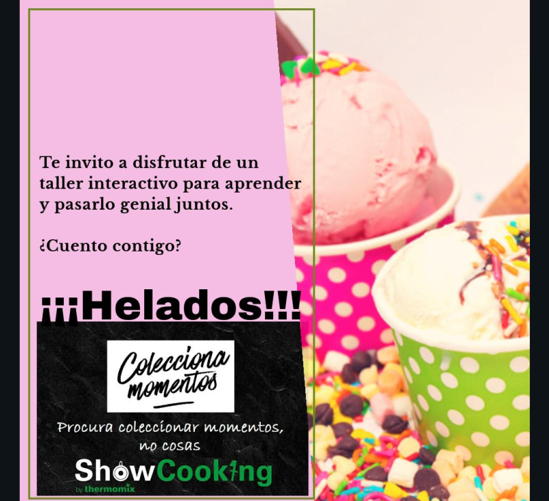 ÉPOCA DE HELADOS, MEJOR CON Thermomix® !!!!