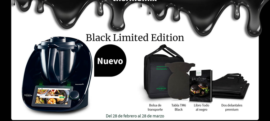 Nuevo Thermomix Black Limited Edition