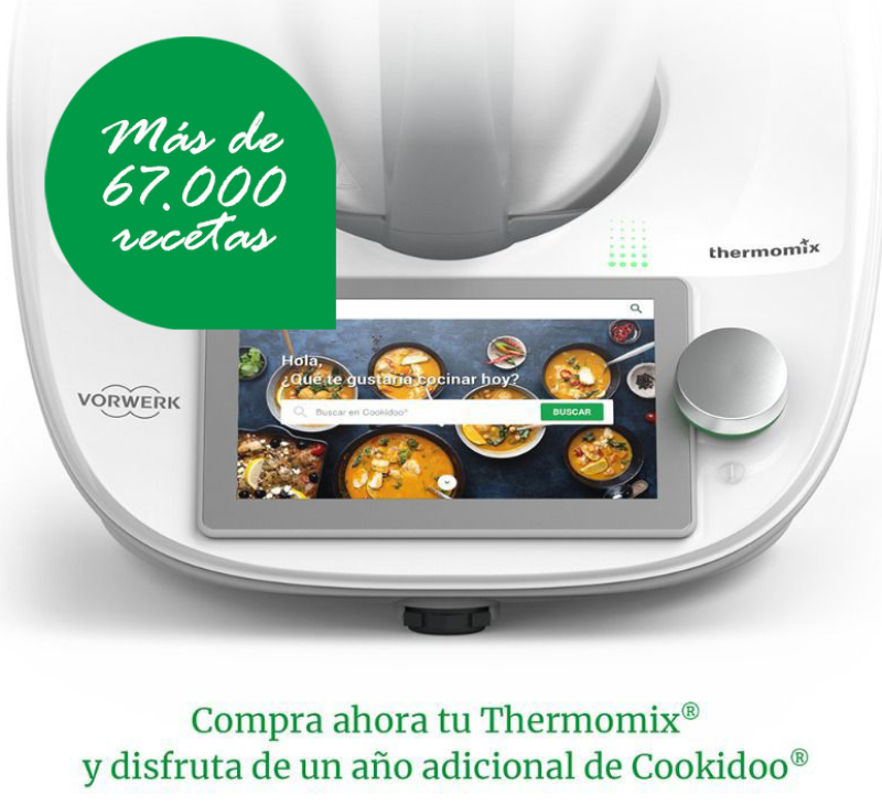 OPCIÓN Thermomix® - la mejor forma de comprar Thermomix® - 1 año gratis a Cookidoo
