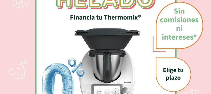 Thermomix®  TM6, el de 1299€ al 0% i escull quota