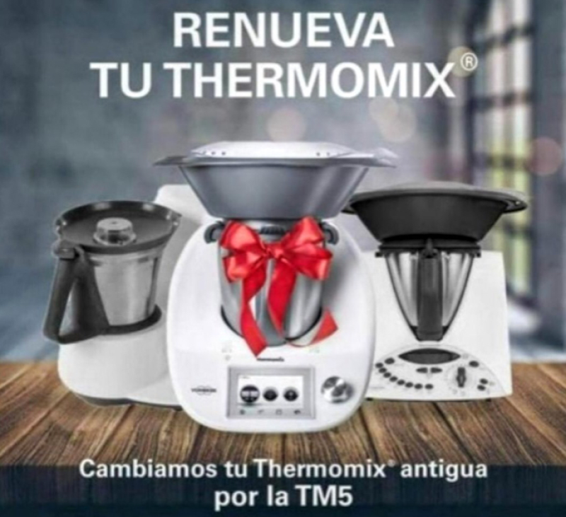 PLA RENOVE DEL TEU ANTIC MODEL Thermomix® !