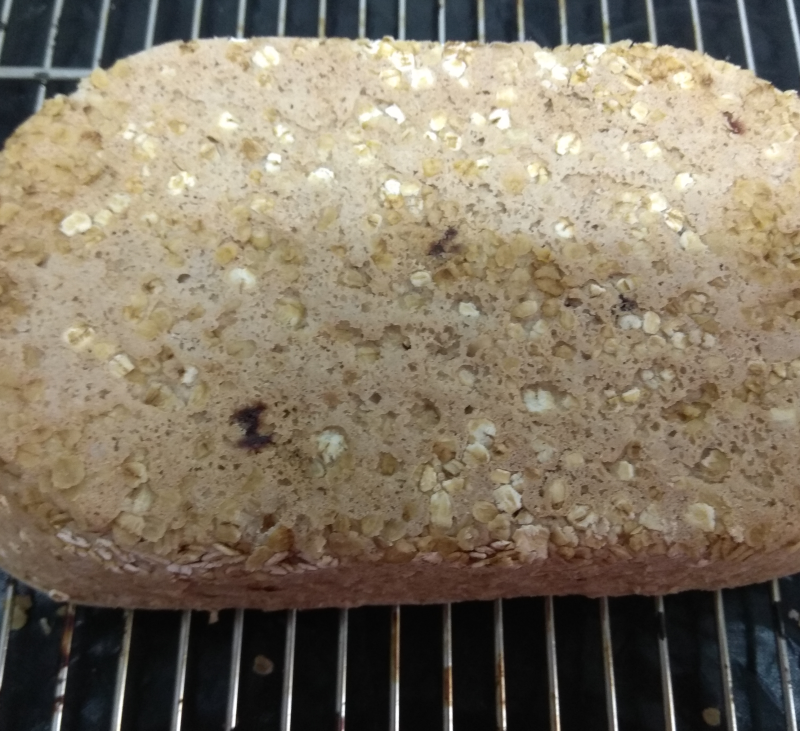 Pan de molde al vapor sin gluten
