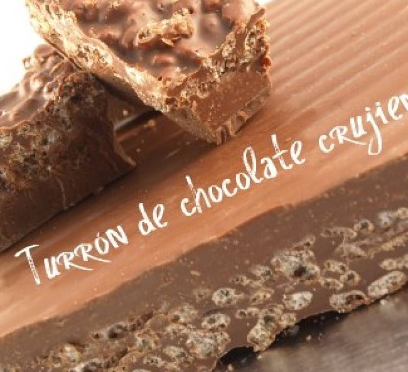 TURRON DE CHOCOLATE CRUJIENTE