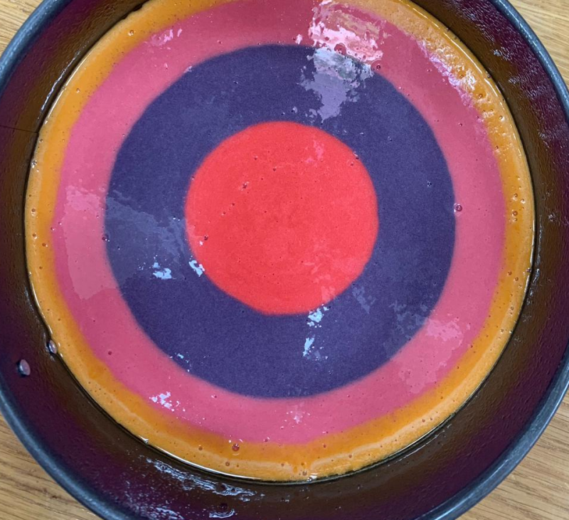 Tarta arcoiris