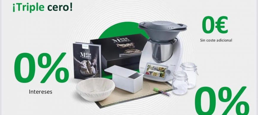 ¡¡¡TRIPLE 0% - Thermomix® TM6 SIN INTERESES!!!