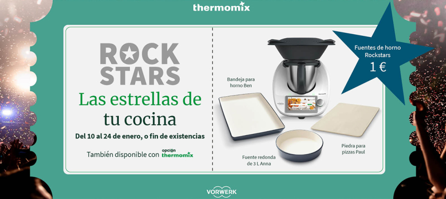 Las estrellas de la cocina por 1 € más con Thermomix