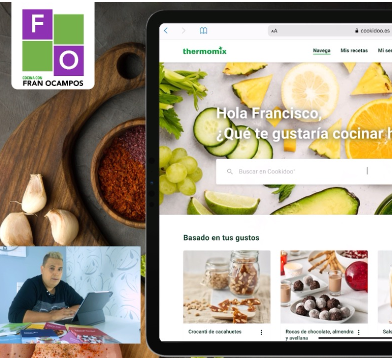 Aprende a usar Cookidoo® a Fondo, plataforma de recetas Thermomix®