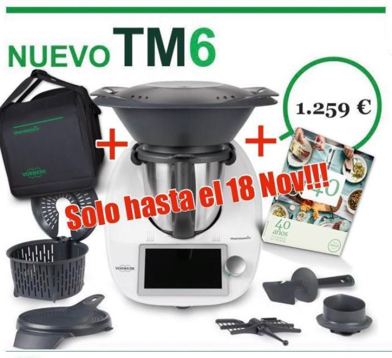 Regalazo 40 ANIVERSARIO - Thermomix® TM6 + bolsa + libro