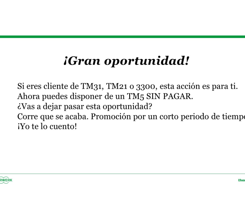 Tm5 sin pagar