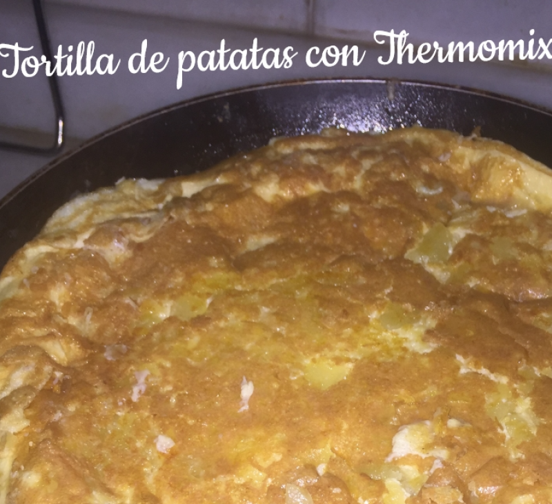 Tortilla de patatas con Thermomix® 