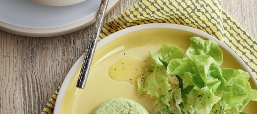 MENU SALUDABLE: Sopa de pollo y maíz con Terrinas de brócoli
