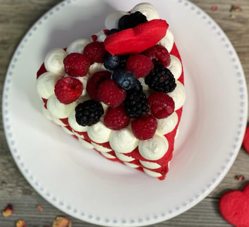 TARTA DE SAN VALENTÍN