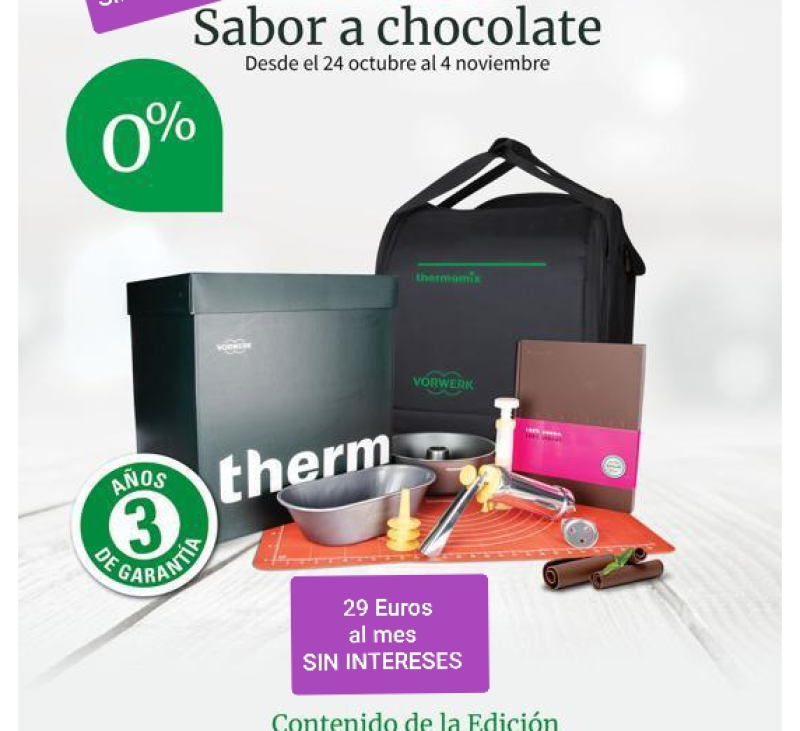 TM6 EDICIÓN SABOR A CHOCOLATE 29€ AL MES SIN INTERESES