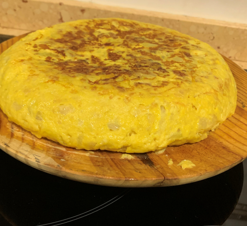 TORTILLA DE PATATA HECHA EN Thermomix®