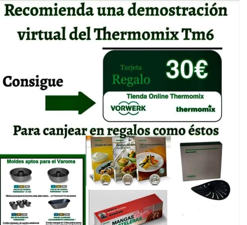 Tarjeta Regalo 30€ thermomix
