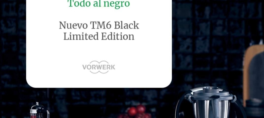 Todo al negro-THERMOMIX TM6