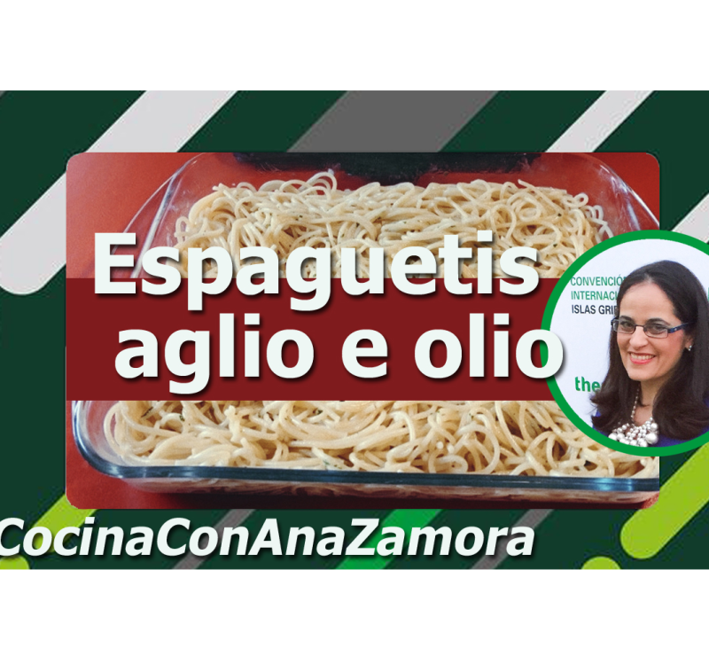 Espaguetis “aglio e olio” con Thermomix®