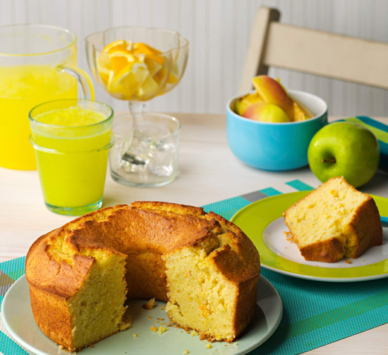 Bizcocho y refresco de frutas ¡¡¡Aprovechando ingredientes!!!