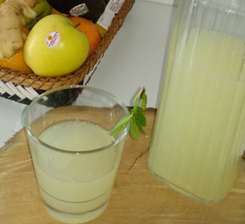 Limonada con jengibre y miel, refuerza tus defensas