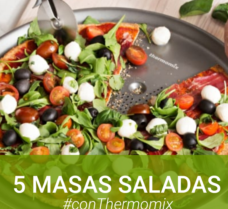 5 masas saladas con Thermomix® 
