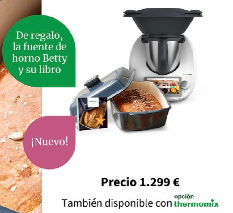 Promoción válida 27 de abril al 17 de mayo. Termomix® & Betty