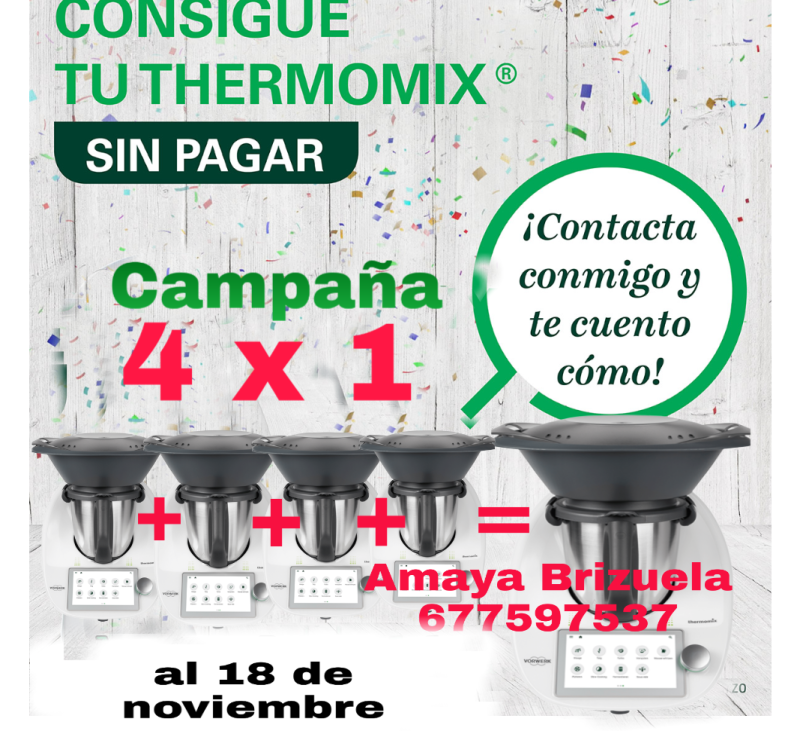 Campaña 4x1 consigue tu TM6 sin pagar