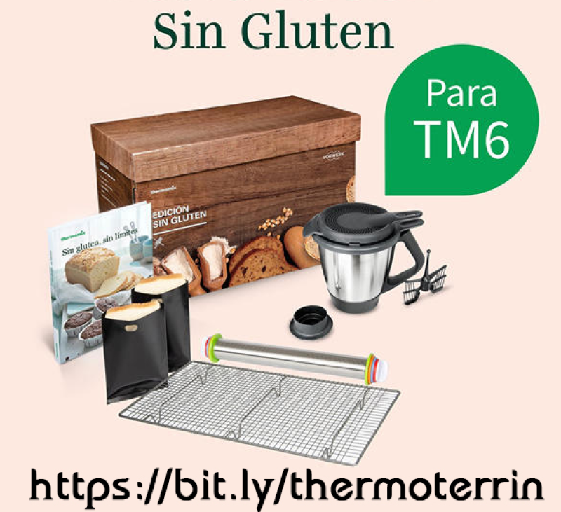 Thermomix Tm6 y Tm5- Edición Sin Gluten - Celíacos