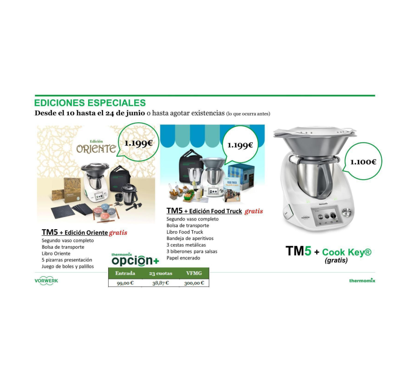 Promoción increíble de Thermomix® TM5