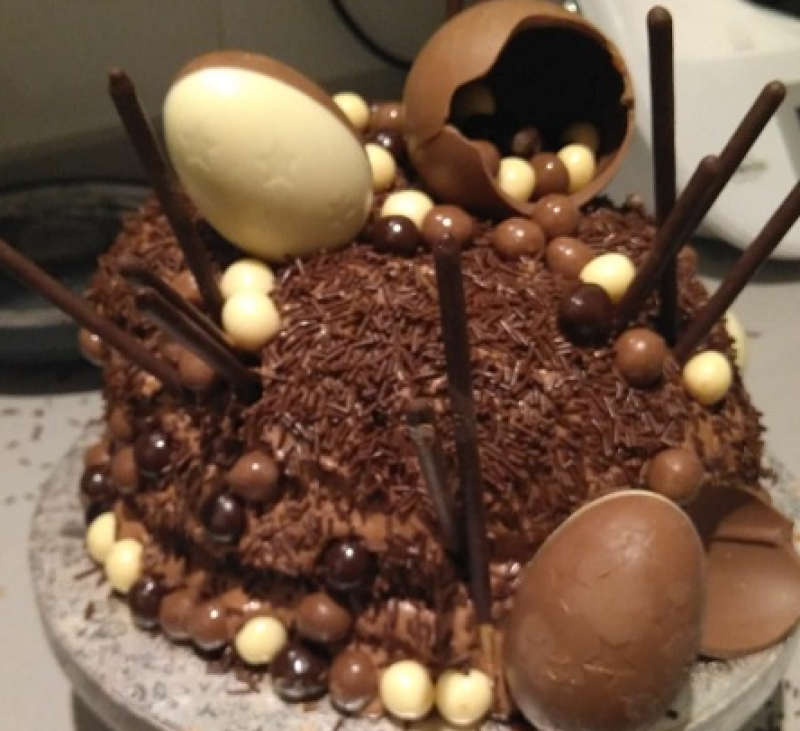Fantástica Tarta de Chocolate para cumpleaños