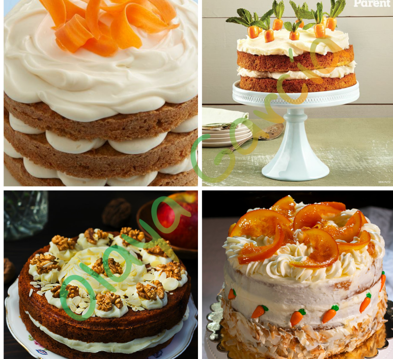 Tarta vegana de zanahoria