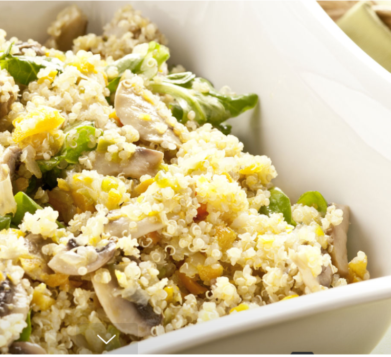 Receta: Quinoa con verduras con Thermomix® - Verduras, hortalizas y ensaladas - Blog de MARIA