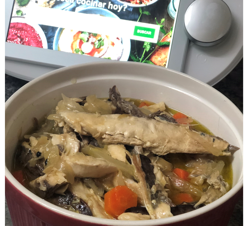 Caballas en escabeche con Thermomix® TM 6