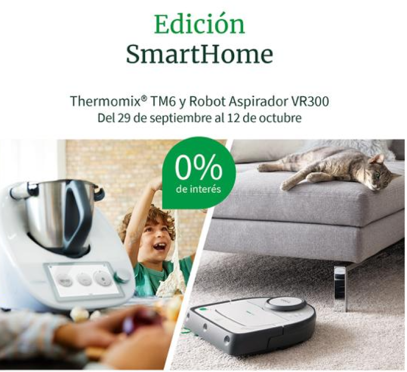 Thermomix® EDICIÓN SMARTHOME: TM6 + KOBOLD VR300