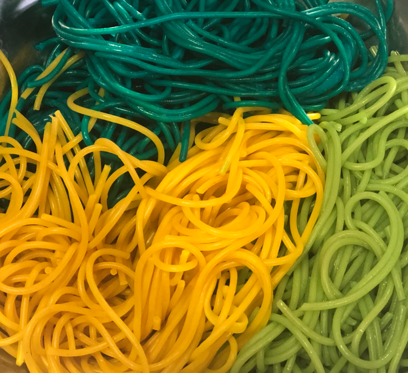 Espaguetis de Colors