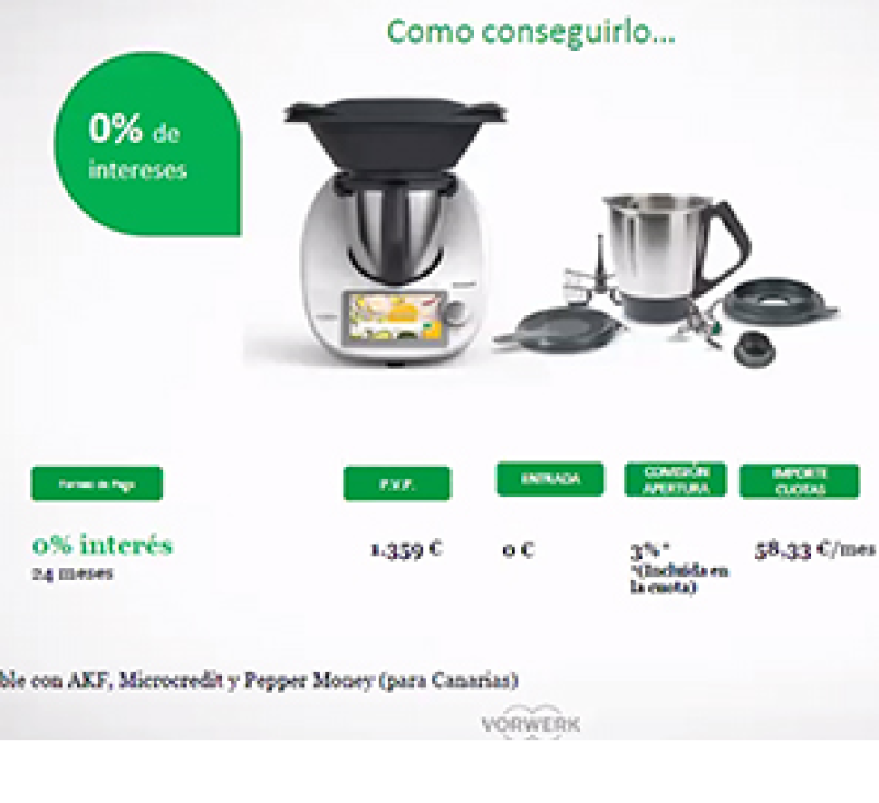 Thermomix® 0% INTERESES Y DOBLE VASO