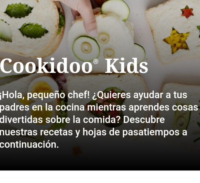 ''cookidoo Kids'' Thermomix® para los mas peques