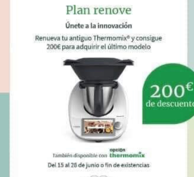 Plan Renove Thermomix® y ahorra 200€