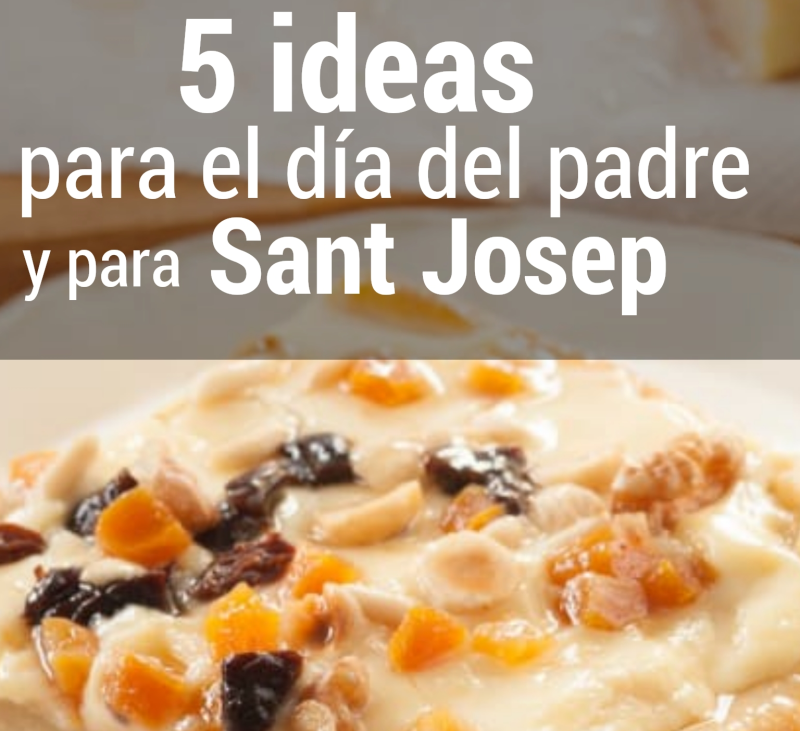 5 ideas para celebrar el día del Padre y Sant Josep